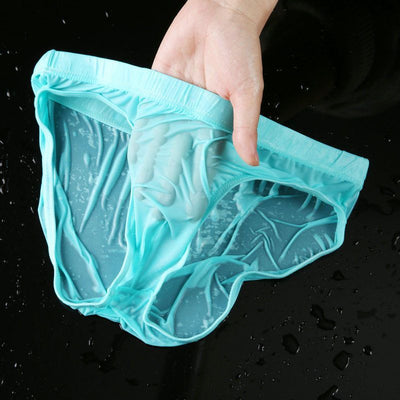 Ultra-Thin Ice Silk Translucent Underwear