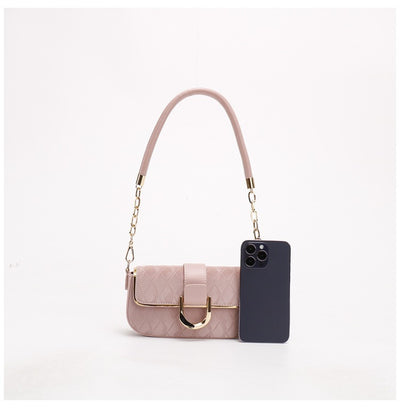 Chain Small Square Bag Shoulder Crossbody Underarm Bag