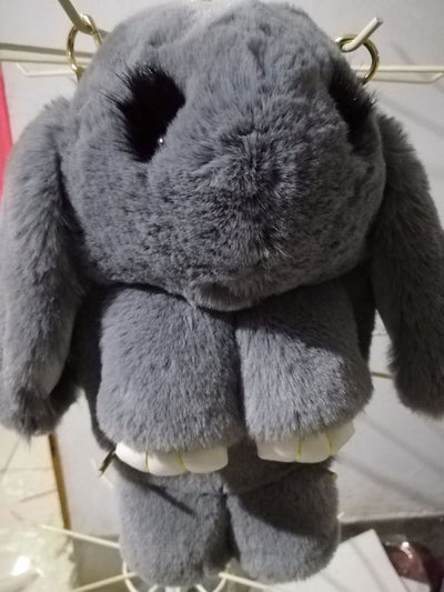 The New South Korea Plush Rabbit Dead Single Shoulder Bag Cartoon Children Sell Adorable Plush Backpack Dead Rabbit