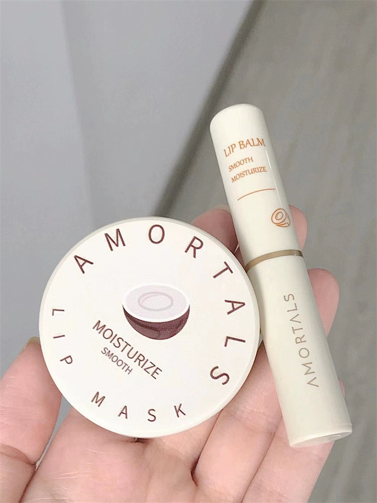 AMORTALS Stick Exfoliate Lip Balm Moisturizing