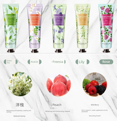 10 Pieces Moisturizing Skin Rejuvenation All Year Round Neutral Student Hand Cream