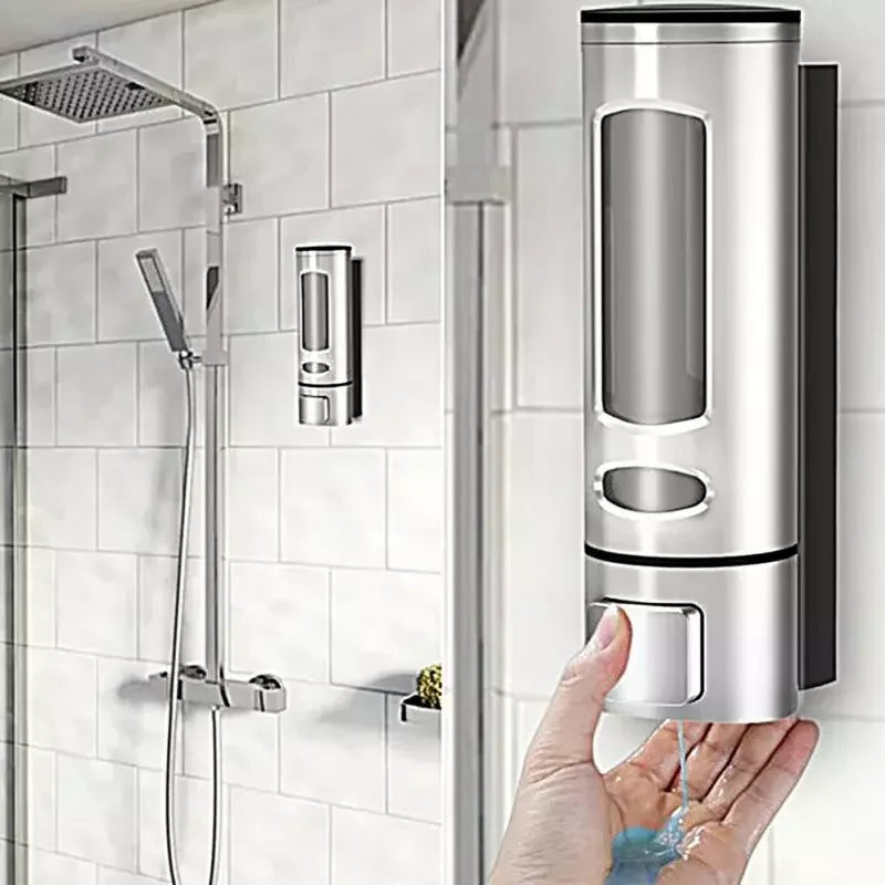 1/2/3 Heads Wall-mounted Soap Dispenser Bath Shampoo Shower Gel Liquid Soap Dispenser Soap Bottle Toilet Bathroom Accessories