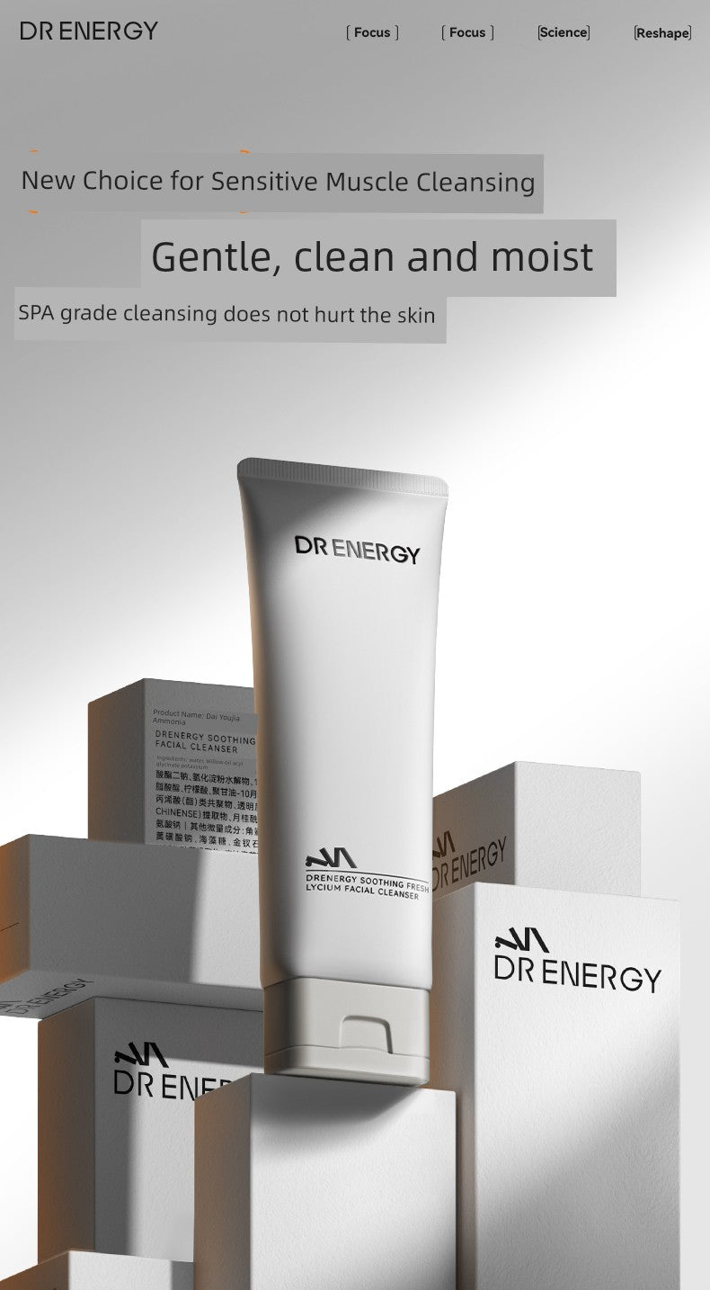 DR ENERGY Moisturizing Sensitive Skin Facial Cleanser Amino Acids